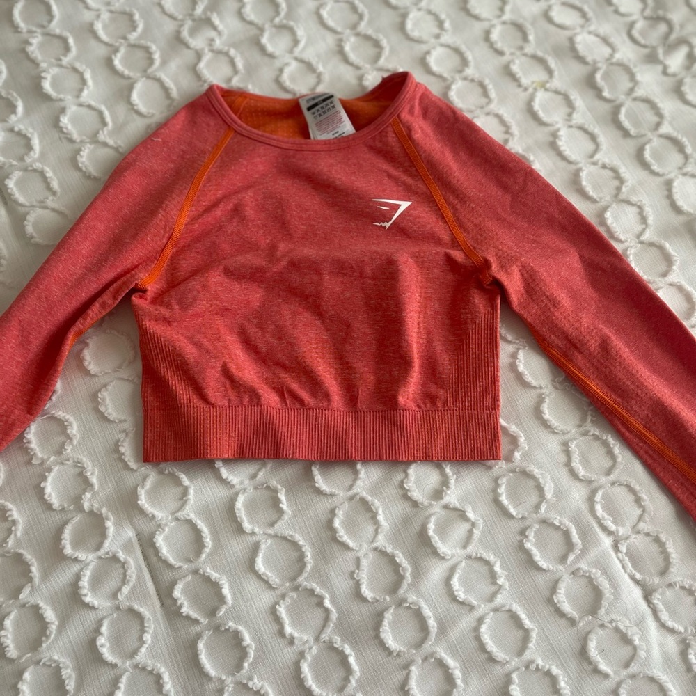 Gymshark long sleeve workout top